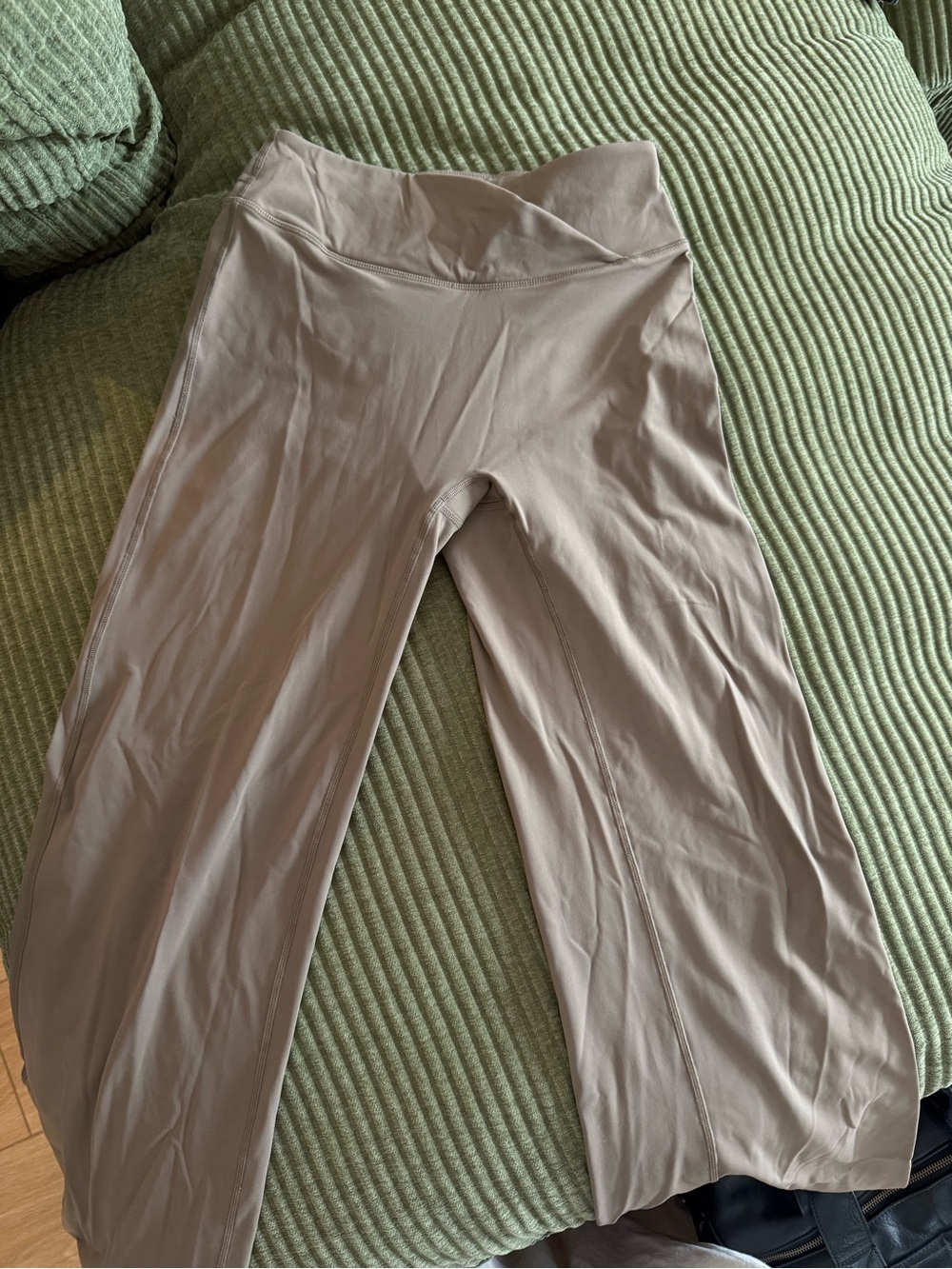 Oner Active Unified Wrap Flare Bottoms - Moss Brown